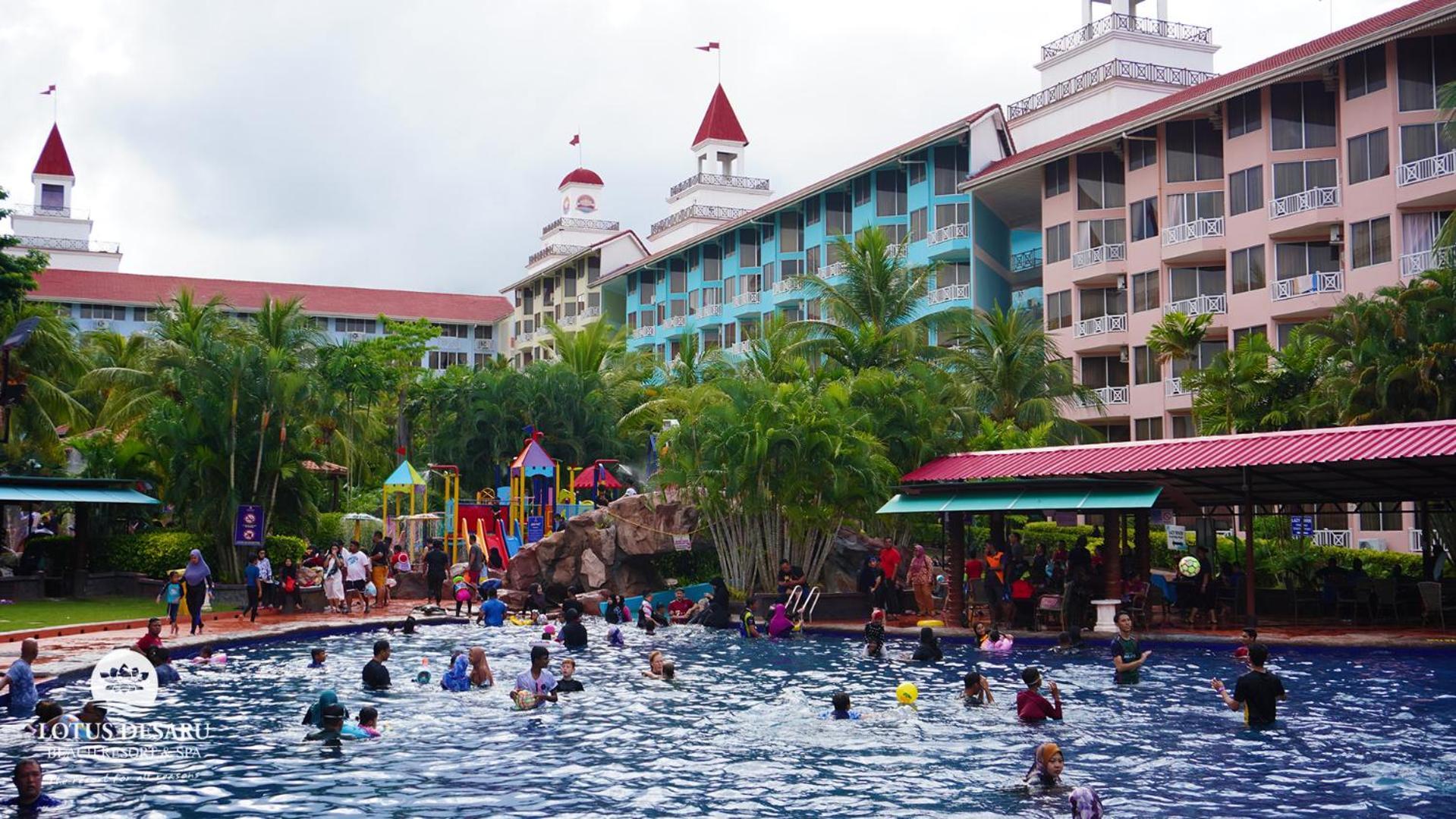 โลตัส เดซารุ บีช รีสอร์ต แอนด์ สปา Hotel Bandar Penawar ภายนอก รูปภาพ