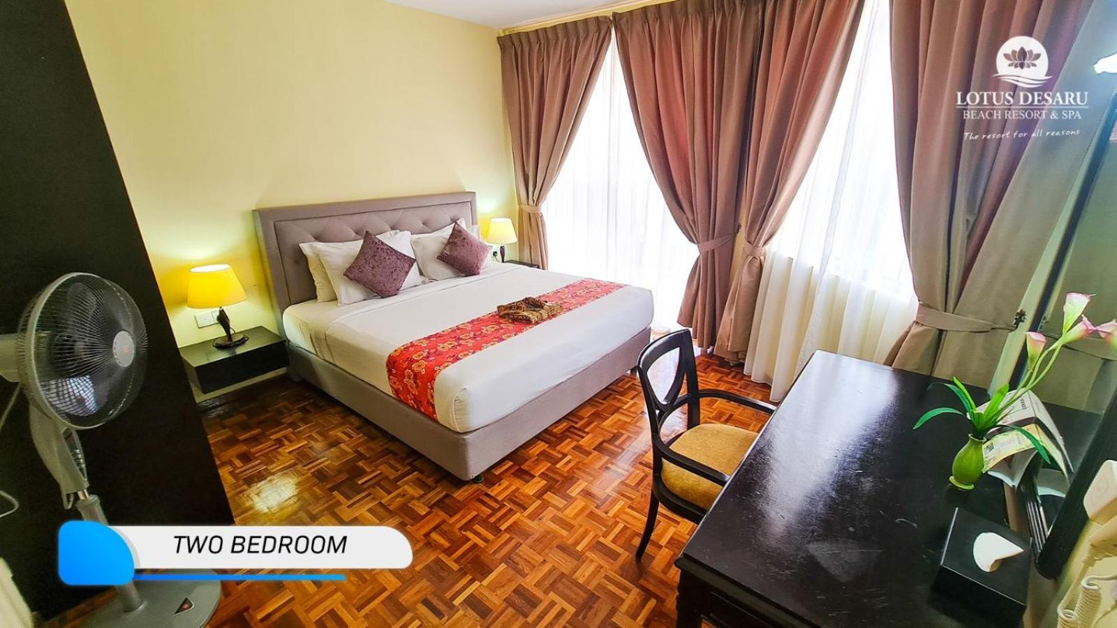 โลตัส เดซารุ บีช รีสอร์ต แอนด์ สปา Hotel Bandar Penawar ภายนอก รูปภาพ