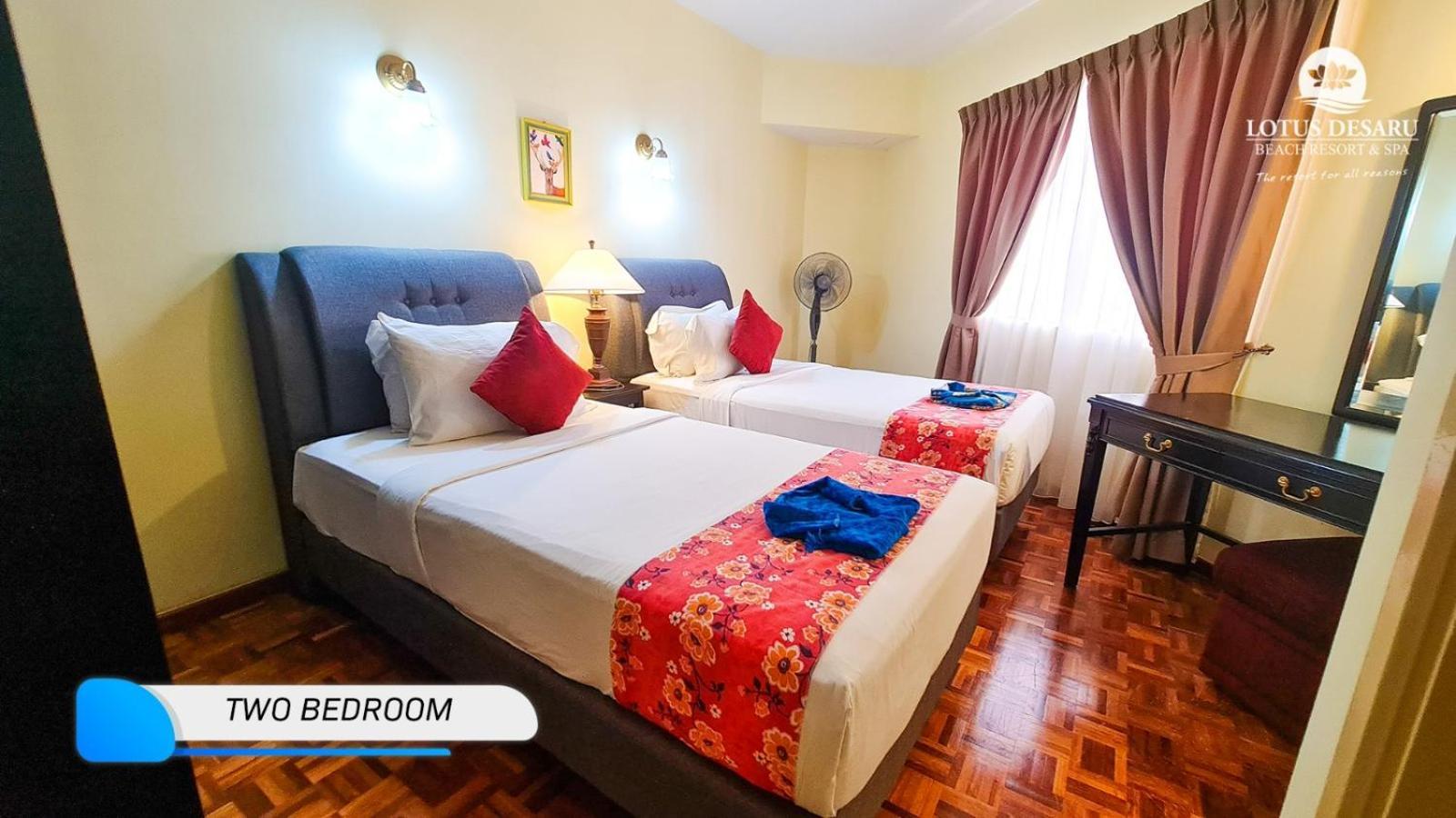 โลตัส เดซารุ บีช รีสอร์ต แอนด์ สปา Hotel Bandar Penawar ภายนอก รูปภาพ