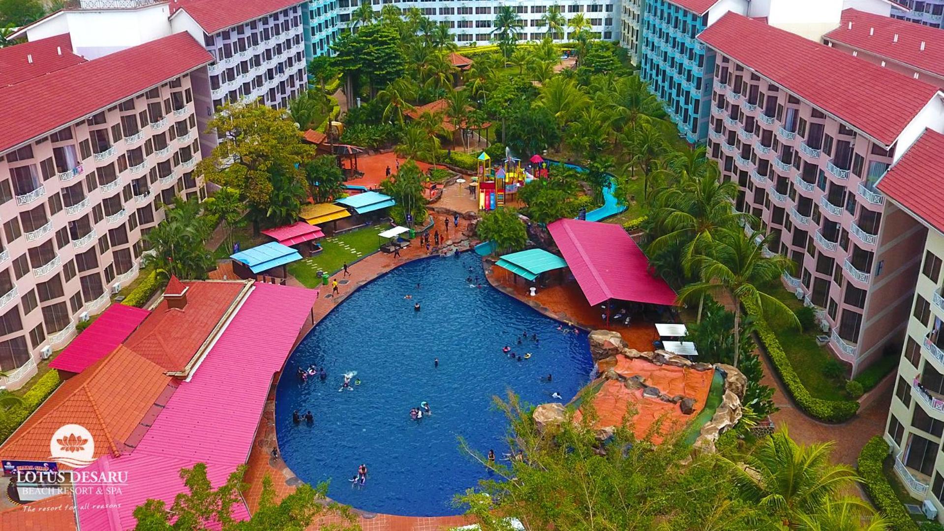 โลตัส เดซารุ บีช รีสอร์ต แอนด์ สปา Hotel Bandar Penawar ภายนอก รูปภาพ