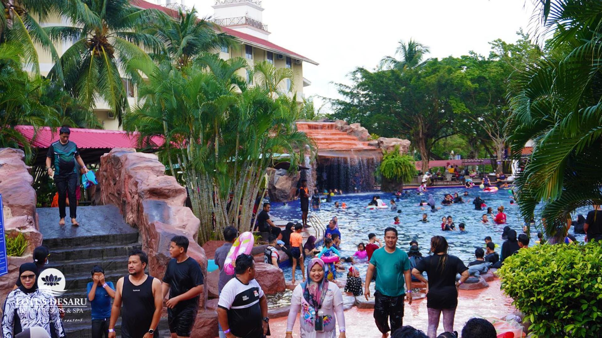 โลตัส เดซารุ บีช รีสอร์ต แอนด์ สปา Hotel Bandar Penawar ภายนอก รูปภาพ