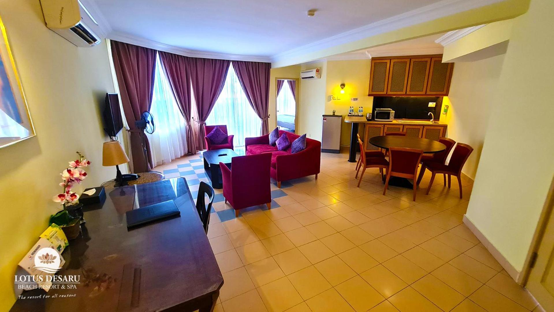 โลตัส เดซารุ บีช รีสอร์ต แอนด์ สปา Hotel Bandar Penawar ภายนอก รูปภาพ